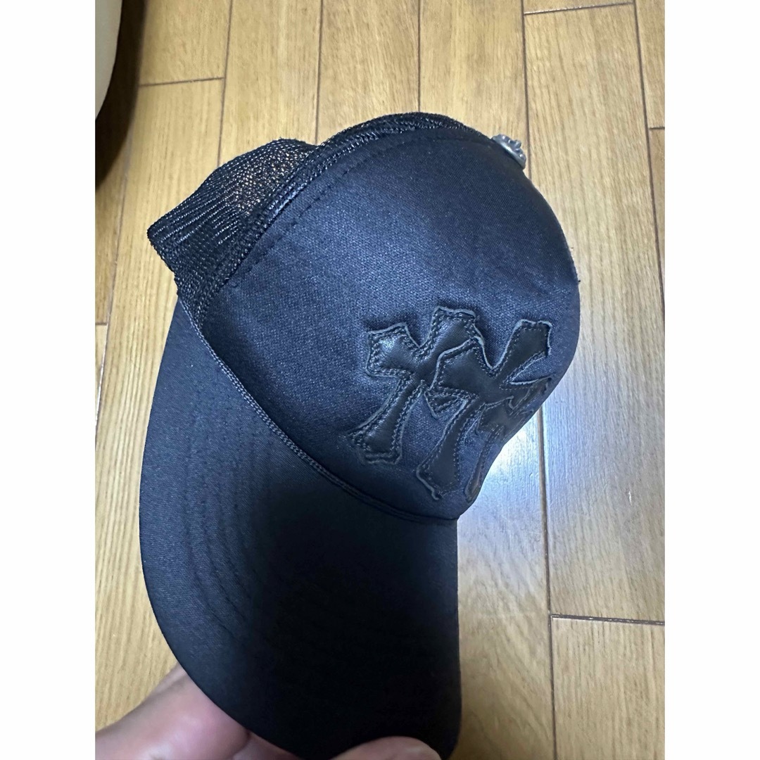 クロムハーツ レザークロスパッチ キャップ キャップ クロムハーツ レザークロスパッチ キャップ キャップ