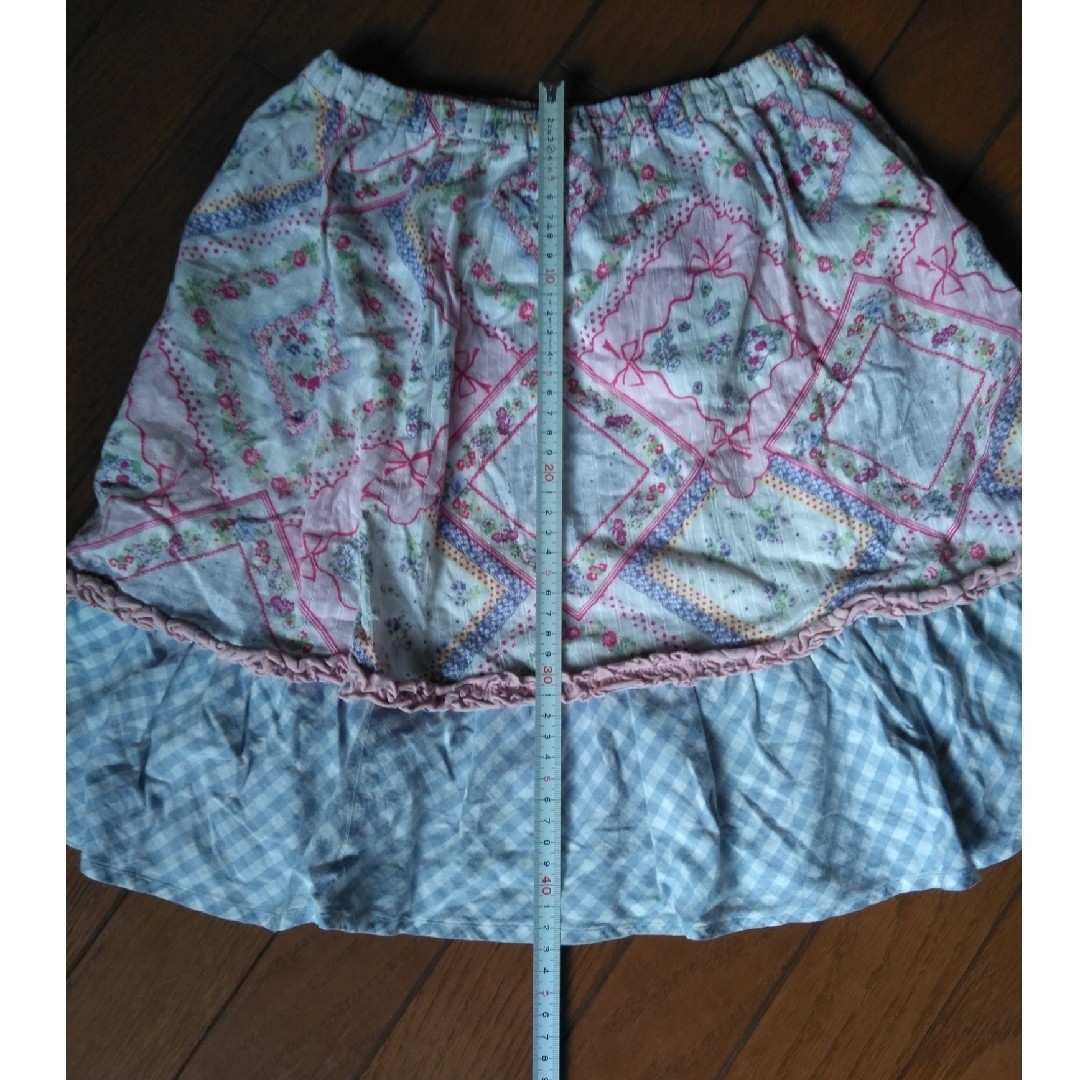 3can4on(サンカンシオン)のガールズ　スカート　140 キッズ/ベビー/マタニティのキッズ服女の子用(90cm~)(スカート)の商品写真