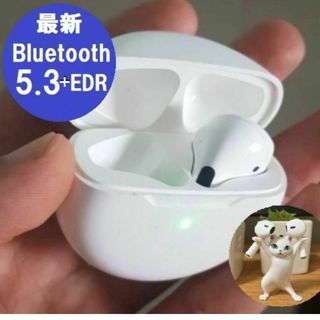 Bluetoothワイヤレスイヤホンブルートゥースヘッドセットキャットスタンド付(ヘッドフォン/イヤフォン)