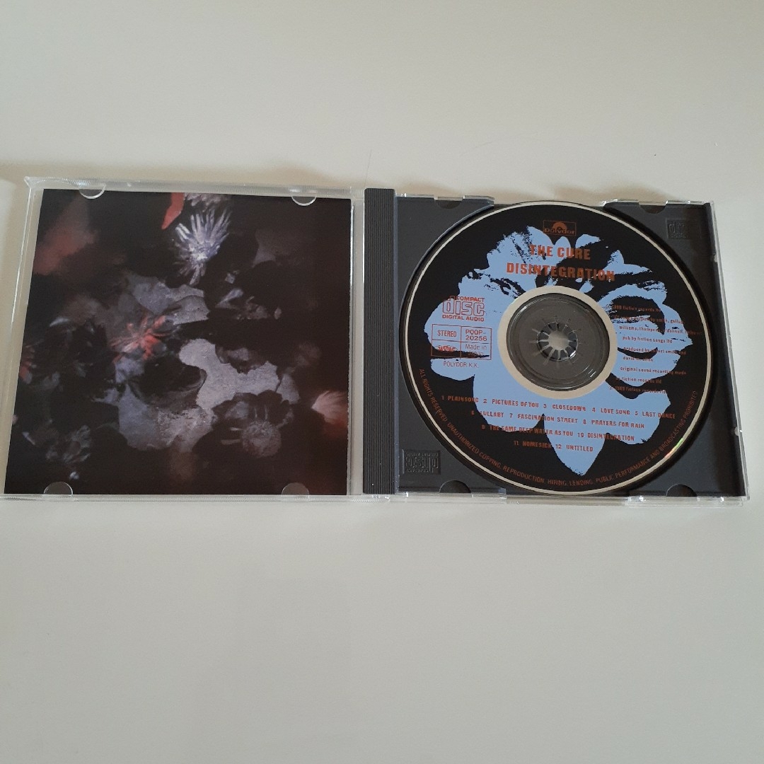 DISINTEGRATION／THE CURE エンタメ/ホビーのCD(ポップス/ロック(洋楽))の商品写真