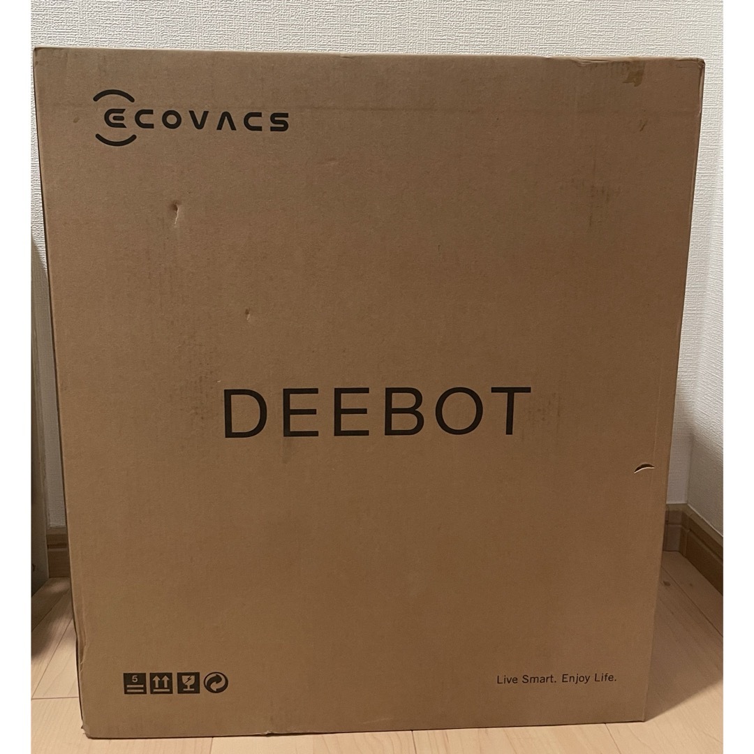 ECOVACS(エコバックス)の【新品未開封】エコバックス ECOVACS DEEBOT T10 スマホ/家電/カメラの生活家電(掃除機)の商品写真