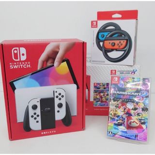 Nintendo Switch - ✨Switch本体有機EL JCホワイト✨ソフトケース