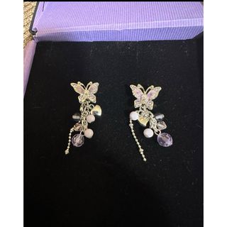 アナスイ(ANNA SUI)のANNA SUI ピアス　蝶モチーフ(ピアス)