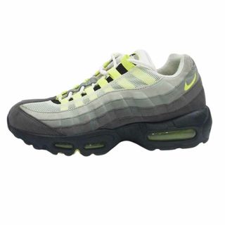 ナイキ(NIKE)のNIKE ナイキ スニーカー 554970-071 AIR MAX 95 エアマックス OG ローカット スニーカー グレー系 イエロー系 26cm【中古】(スニーカー)