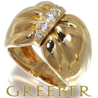 ヴァンクリーフアンドアーペル(Van Cleef & Arpels)のヴァンクリーフ&アーペル リング ダイヤ  リボン 9.5号 K18YG (リング(指輪))