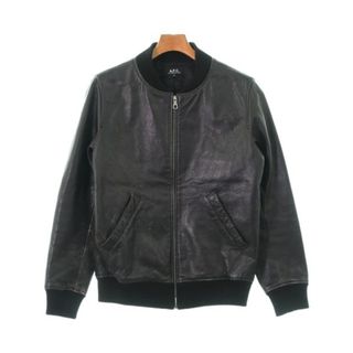 A.P.C. アーペーセー ライダース S 黒 【古着】【中古】(ライダースジャケット)