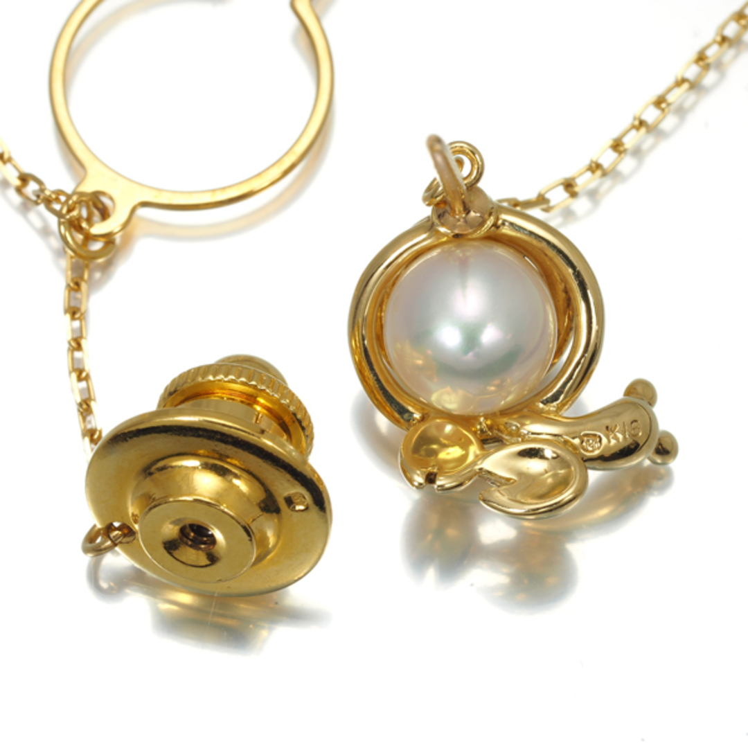 品良く着こなすため ミキモト - MIKIMOTO ブローチ アニマル ヤドカリ パール 真珠 その他