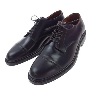 Alden - ALDEN オールデン その他靴 NO502 なとりや NATORIYA 別注 BARRIE LAST バリー ラスト パンチドキャップトゥ コードバン レザー シューズ ダークバーガンディ ダークブラウン系 9D【極上美品】【中古】