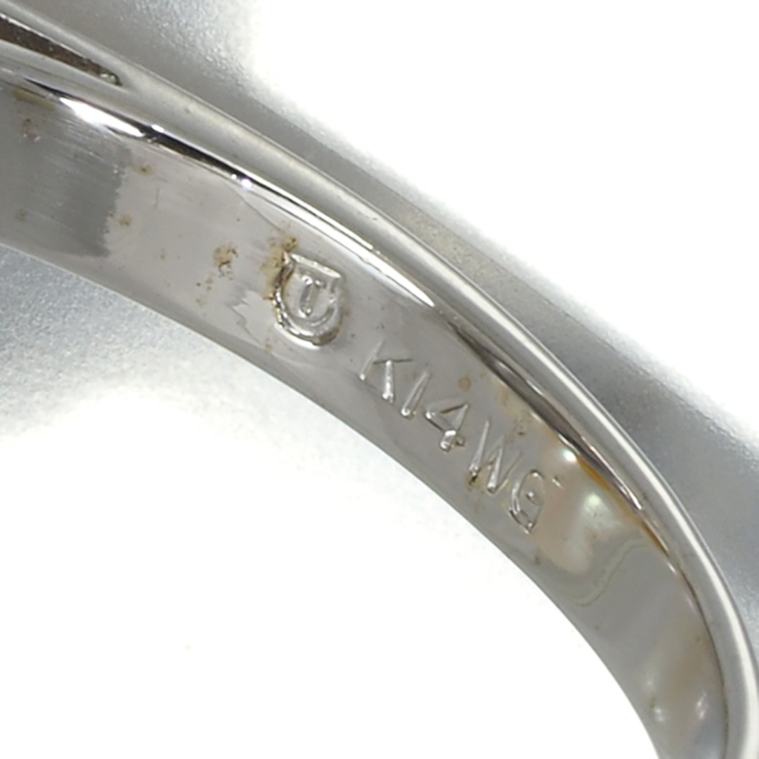 TASAKI(タサキ)のTASAKI タサキ リング  パール 真珠 5.8-6.5mm サファイア 12号 K14WG  レディースのアクセサリー(リング(指輪))の商品写真