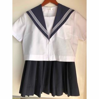 【正規品】中学 高校 セーラー服 夏服 160A(セット/コーデ)