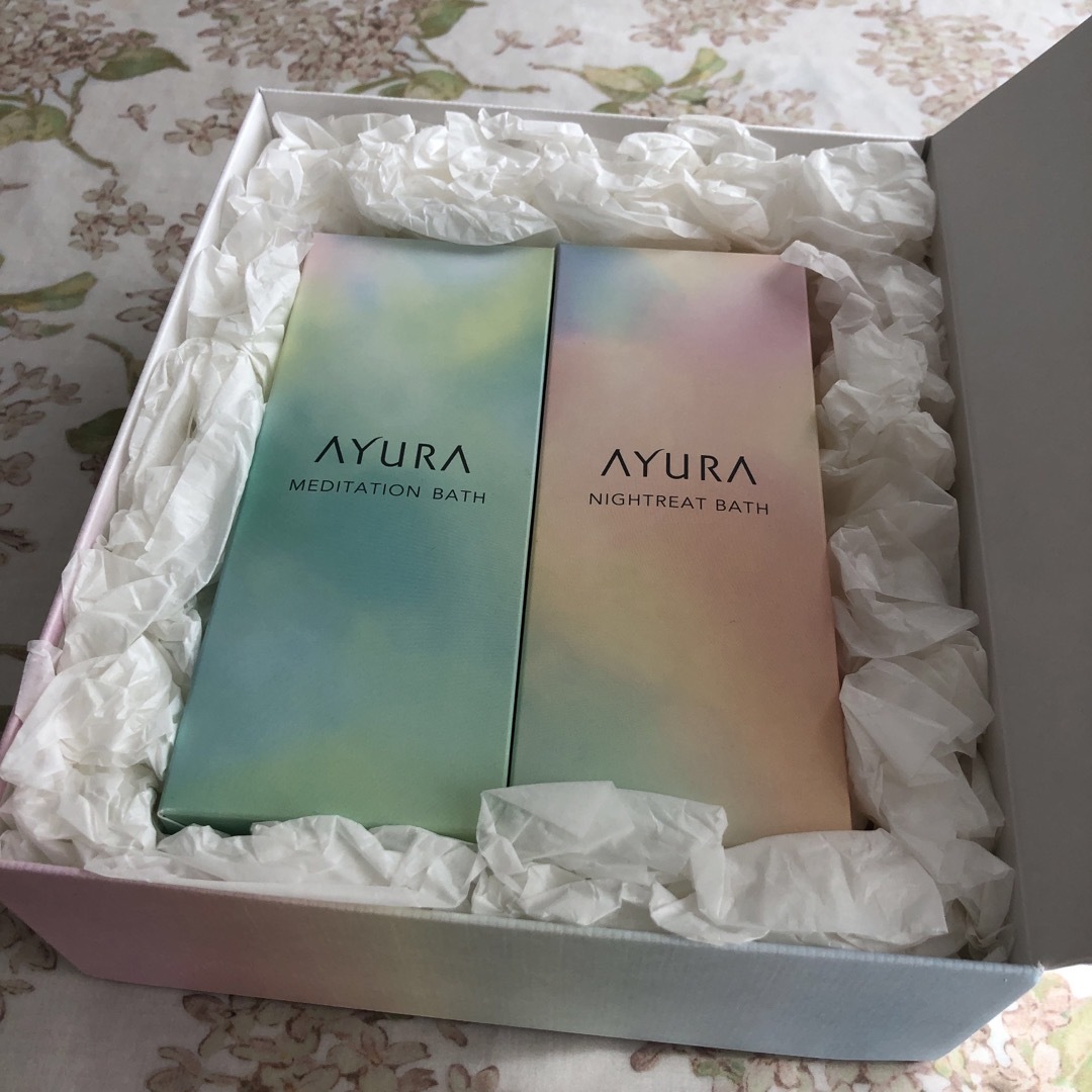 AYURA(アユーラ)の未使用未開封　AYURA meditationbath 入浴剤ギフトセット コスメ/美容のボディケア(入浴剤/バスソルト)の商品写真