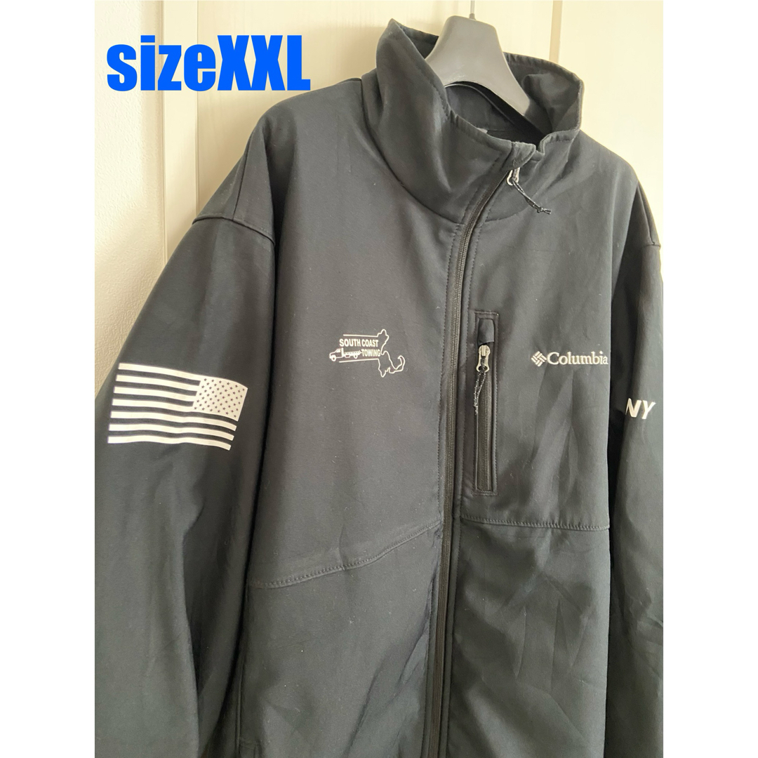 Columbia(コロンビア)の★中古★size XXL★columbia★コロンビア★ソフトシェルジャケット メンズのジャケット/アウター(ブルゾン)の商品写真