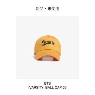 ボウダンショウネンダン(防弾少年団(BTS))の【新品・未使用】BTS [VARSITY] BALL CAP 05(アイドルグッズ)