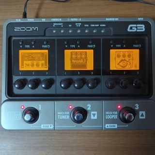 【通電確認済み】Zoom G3 マルチエフェクター(エフェクター)