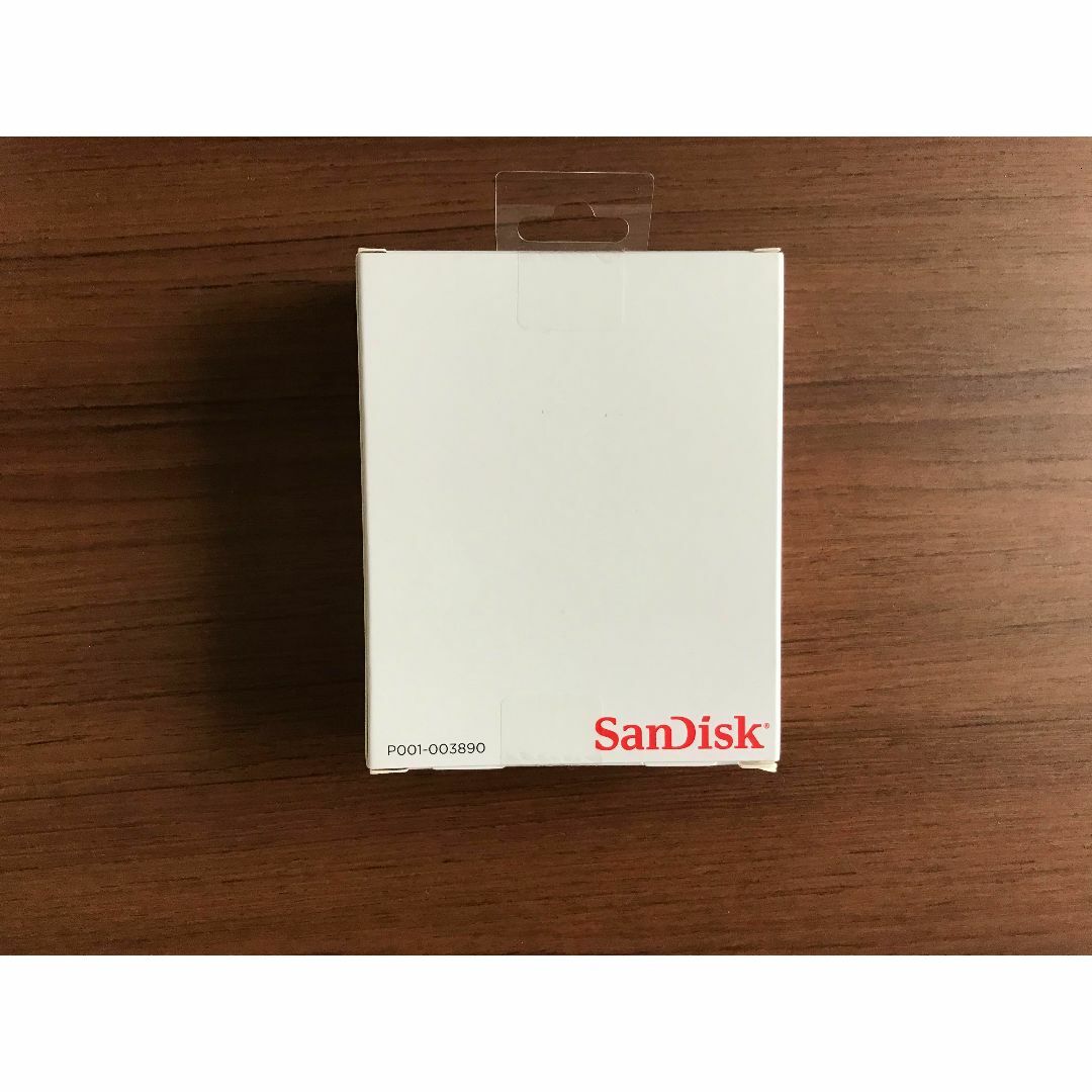 SanDisk(サンディスク)のSanDisk外付けSSD1TB未使用(SDSSDE61-1T00-GH25) スマホ/家電/カメラのPC/タブレット(PC周辺機器)の商品写真