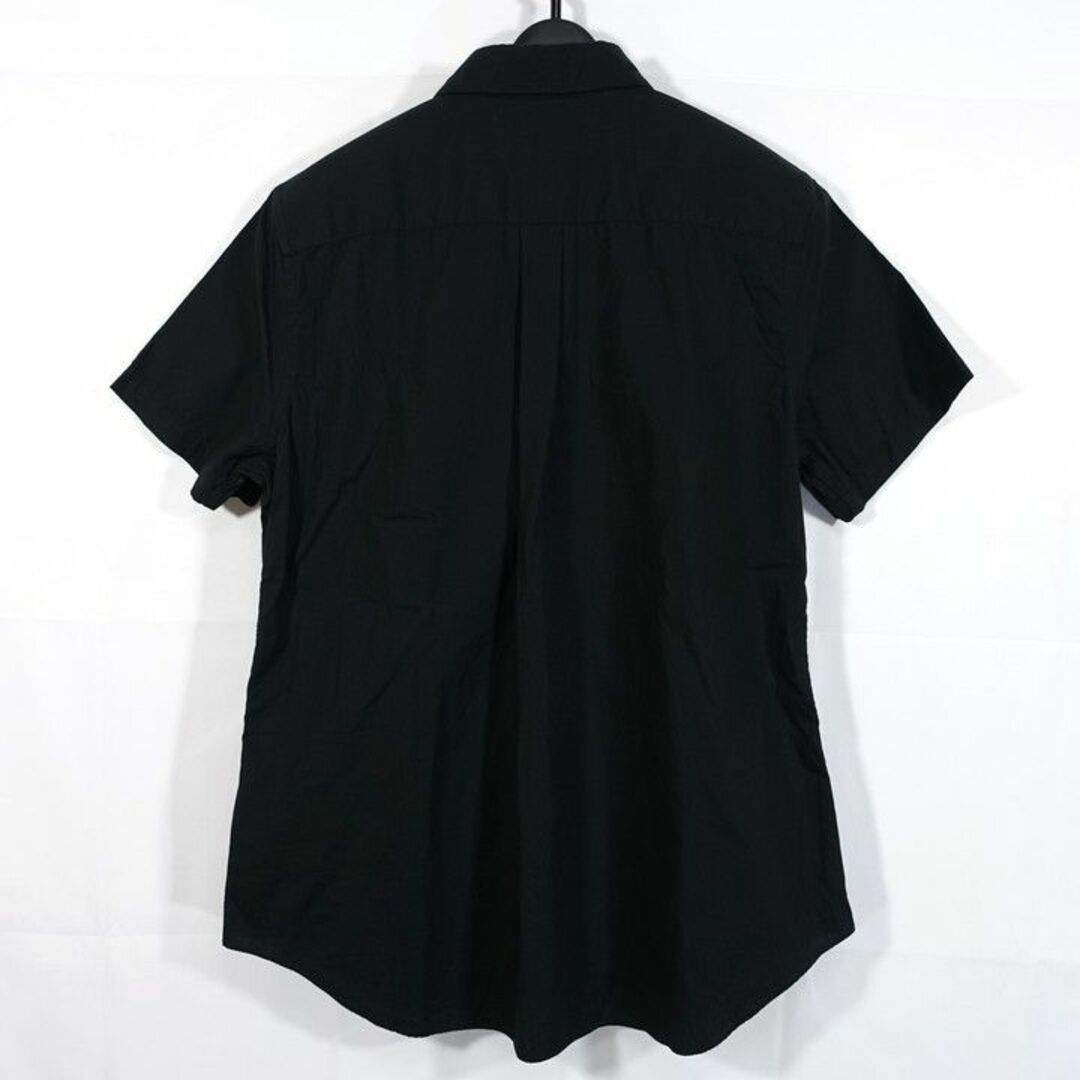 BLACK COMME des GARCONS(ブラックコムデギャルソン)の【良品】ブラックコムデギャルソン　ワッペン半袖シャツ メンズのトップス(シャツ)の商品写真