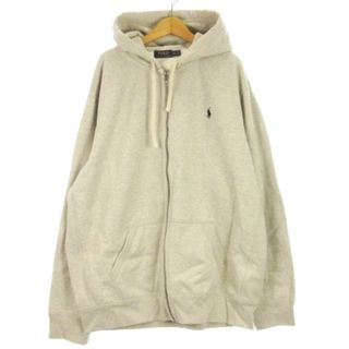 ポロラルフローレン(POLO RALPH LAUREN)のポロ ラルフローレン スウェット パーカー ジップアップ 裏起毛 XXL (パーカー)