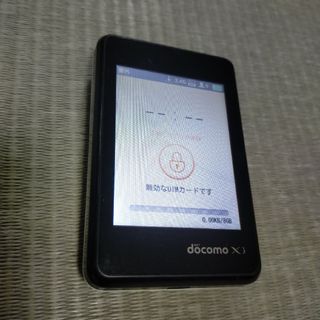 エヌティティドコモ(NTTdocomo)のモバイルルーター　Wi-Fi STATION L-02F(PC周辺機器)