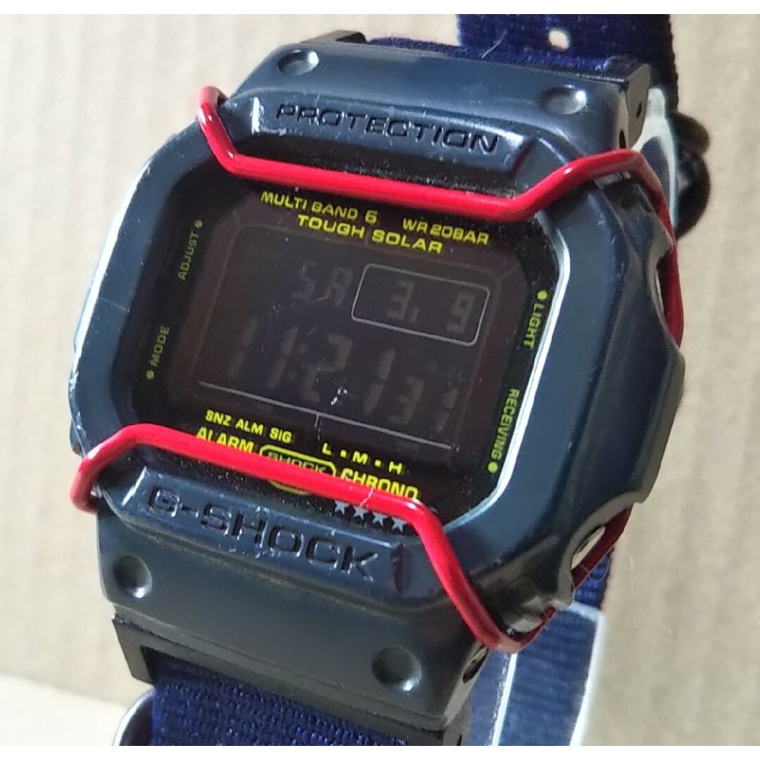 カスタム品 電池新品 CASIO G-SHOCK GW-M5610NV 腕時計