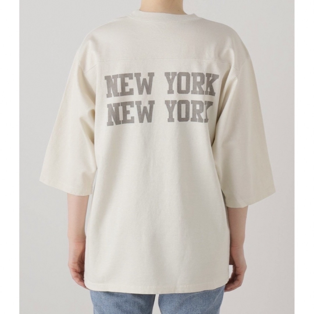 L'Appartement DEUXIEME CLASSE(アパルトモンドゥーズィエムクラス)のGOOD GRIEF!グッドグリーフFADED PRINT FOOTBALL T レディースのトップス(カットソー(長袖/七分))の商品写真