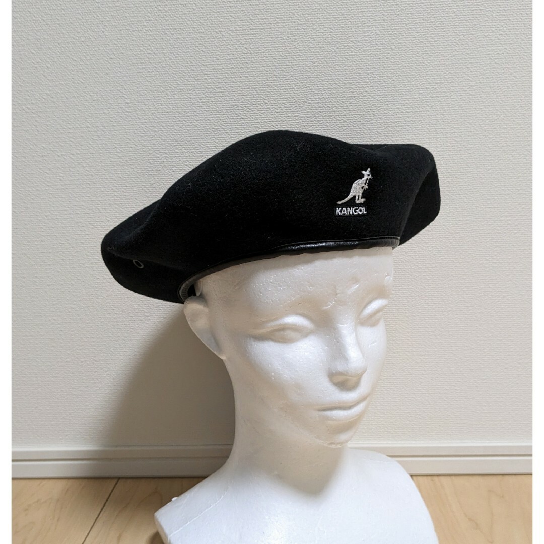 KANGOL(カンゴール)のL 新品 KANGOL SMU WOOL BIG MONTY K3332SM 黒 メンズの帽子(ハンチング/ベレー帽)の商品写真