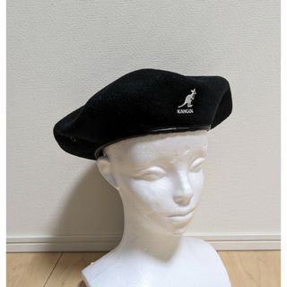 カンゴール(KANGOL)のL 新品 KANGOL SMU WOOL BIG MONTY K3332SM 黒(ハンチング/ベレー帽)