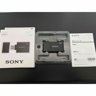 ソニー(SONY)のUHS-II対応 SDメモリーカードリーダライター MRW-S1(PC周辺機器)