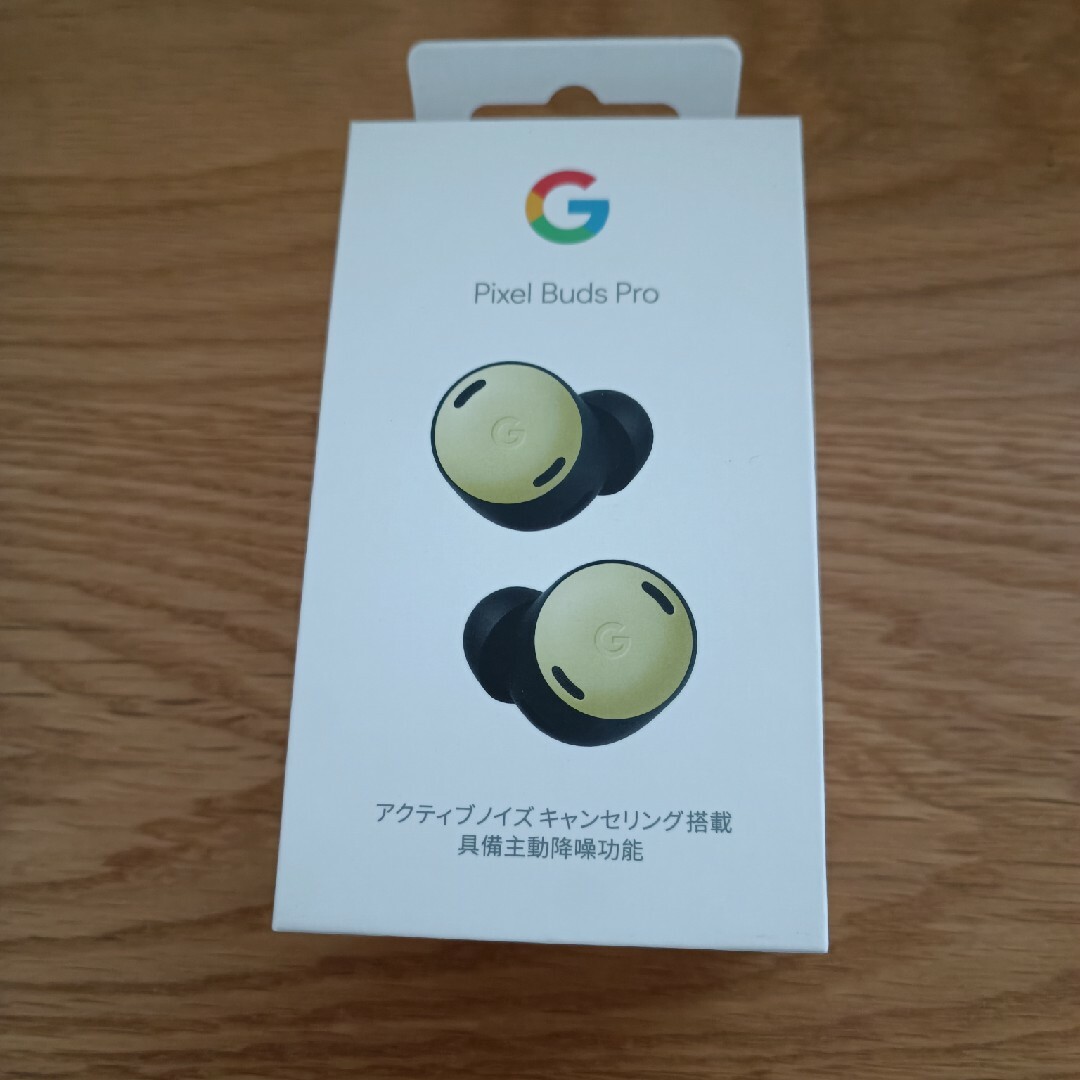 Google(グーグル)のGoogle Pixel Buds Pro/Lemongrass スマホ/家電/カメラのオーディオ機器(ヘッドフォン/イヤフォン)の商品写真