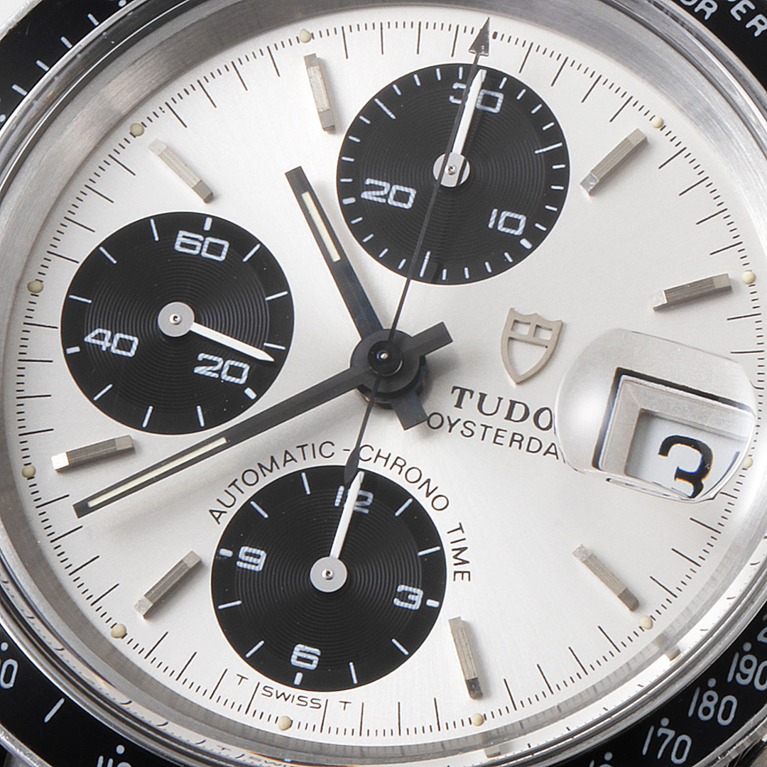 Tudor(チュードル)のチューダー クロノタイム 79160 カマボコケース 前期ダイヤル メンズ 中古 腕時計 メンズの時計(腕時計(アナログ))の商品写真