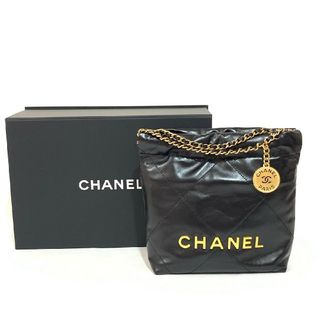 シャネル(CHANEL)の【未使用品】シャネル22 ミニ レザー チェーンショルダーバッグ ゴールド金具(ショルダーバッグ)