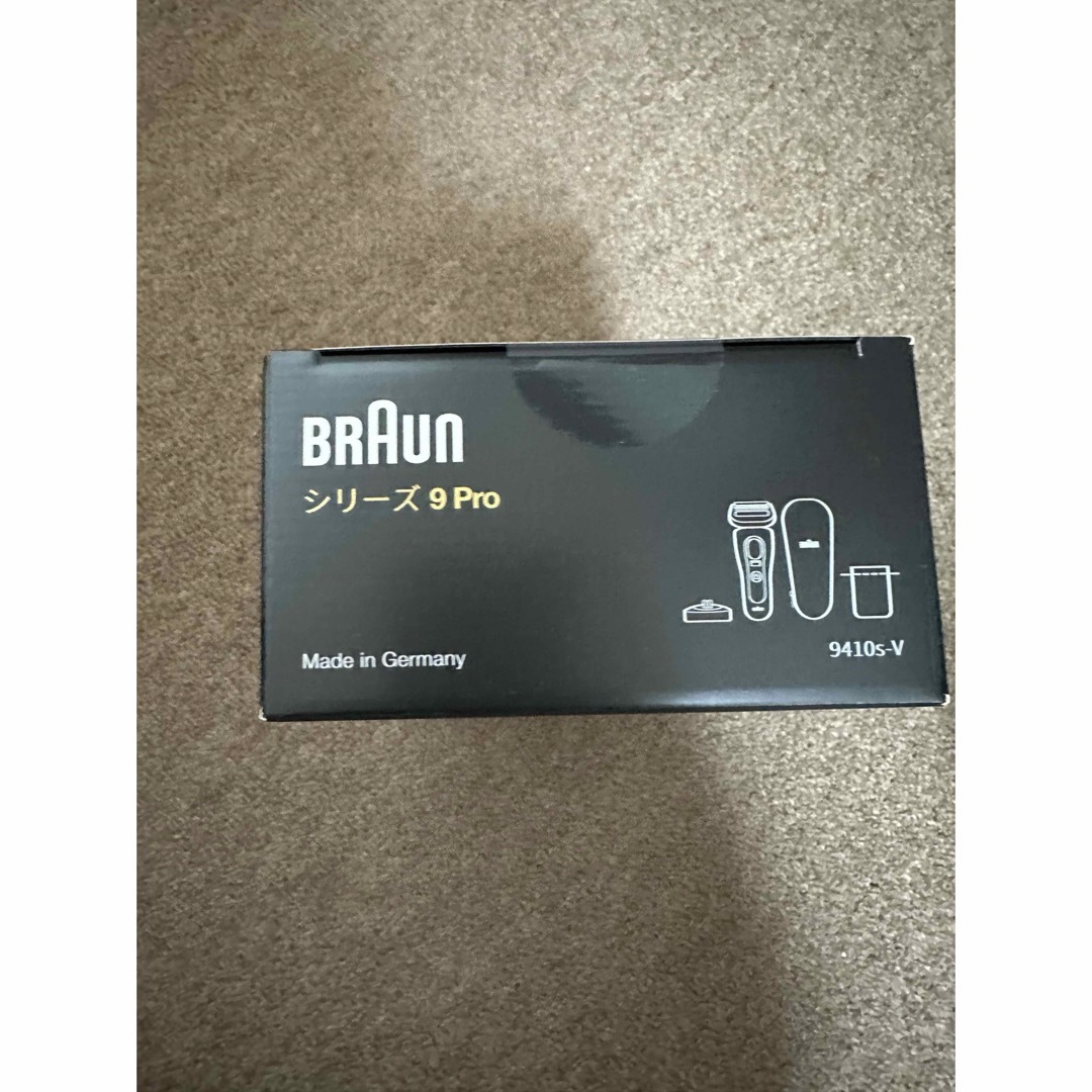 BRAUN(ブラウン)の新品未開封品 9410s-V ブラウン シリーズ9 PRO 電気シェーバー スマホ/家電/カメラの美容/健康(メンズシェーバー)の商品写真