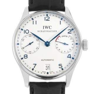 インターナショナルウォッチカンパニー(IWC)のIWC ポルトギーゼオートマティック 7DAYS IW500107 メンズ 中古 腕時計(腕時計(アナログ))