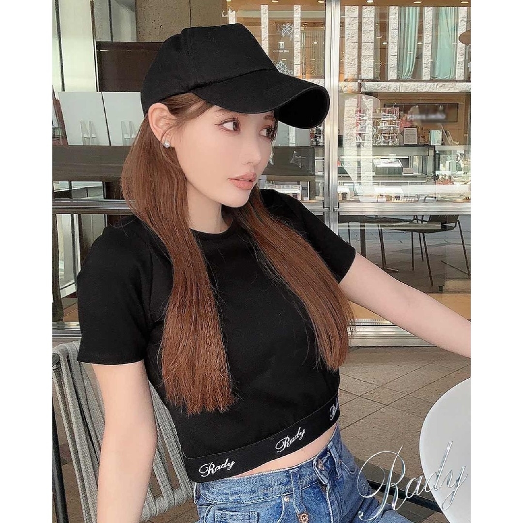 Rady - ラスト1点【新品未開封】Rady 希少♡クロップドロゴTシャツの