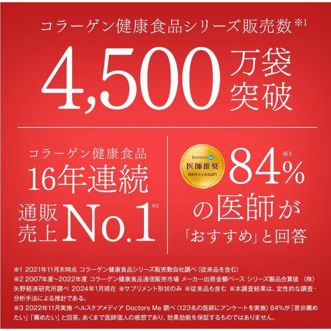 Q'SAI(キューサイ)のキューサイ ひざサポートコラーゲン 150g 約30日分　粉末 機能性表示食品 食品/飲料/酒の健康食品(コラーゲン)の商品写真