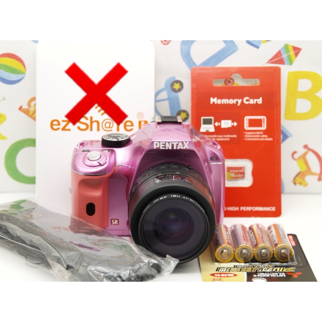 PENTAX(ペンタックス)の❤️ペンタックス PENTAX k-x 一眼レフCAMERA スマホ/家電/カメラのカメラ(デジタル一眼)の商品写真