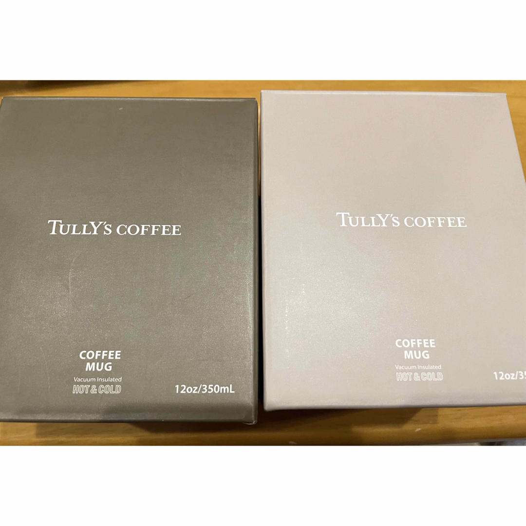 TULLY'S COFFEE(タリーズコーヒー)の★新品未使用★タリーズ ステンレスタンブラー2コセット インテリア/住まい/日用品のキッチン/食器(タンブラー)の商品写真