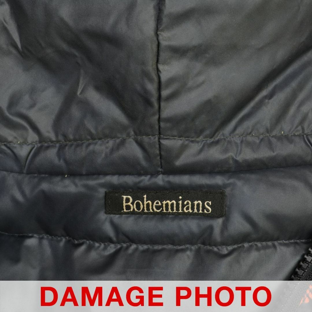 Bohemians(ボヘミアンズ)の【Bohemians】ジャングル フード付き リバーシブルダウンジャケット レディースのジャケット/アウター(ダウンジャケット)の商品写真