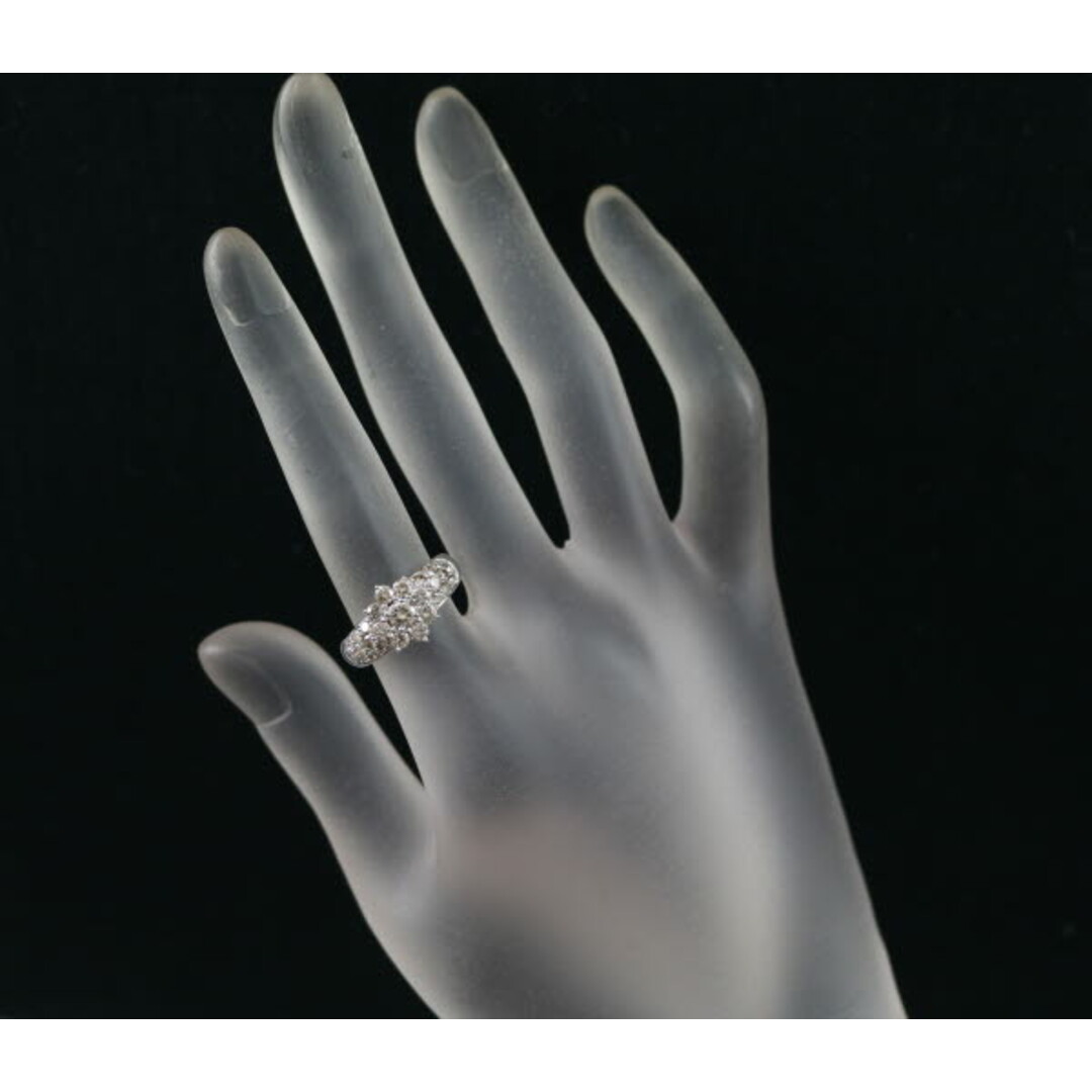 ブラウンダイヤ 1.20ct リング K18WG  レディースのアクセサリー(リング(指輪))の商品写真