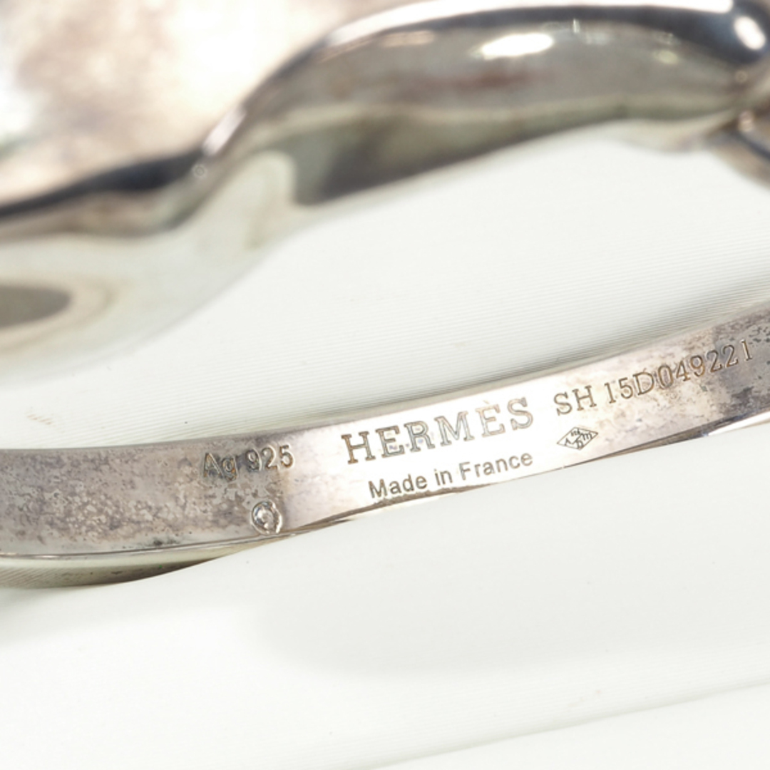 Hermes(エルメス)のエルメス ブレスレット ホース ギャロップ バングル シルバー925  レディースのアクセサリー(ブレスレット/バングル)の商品写真