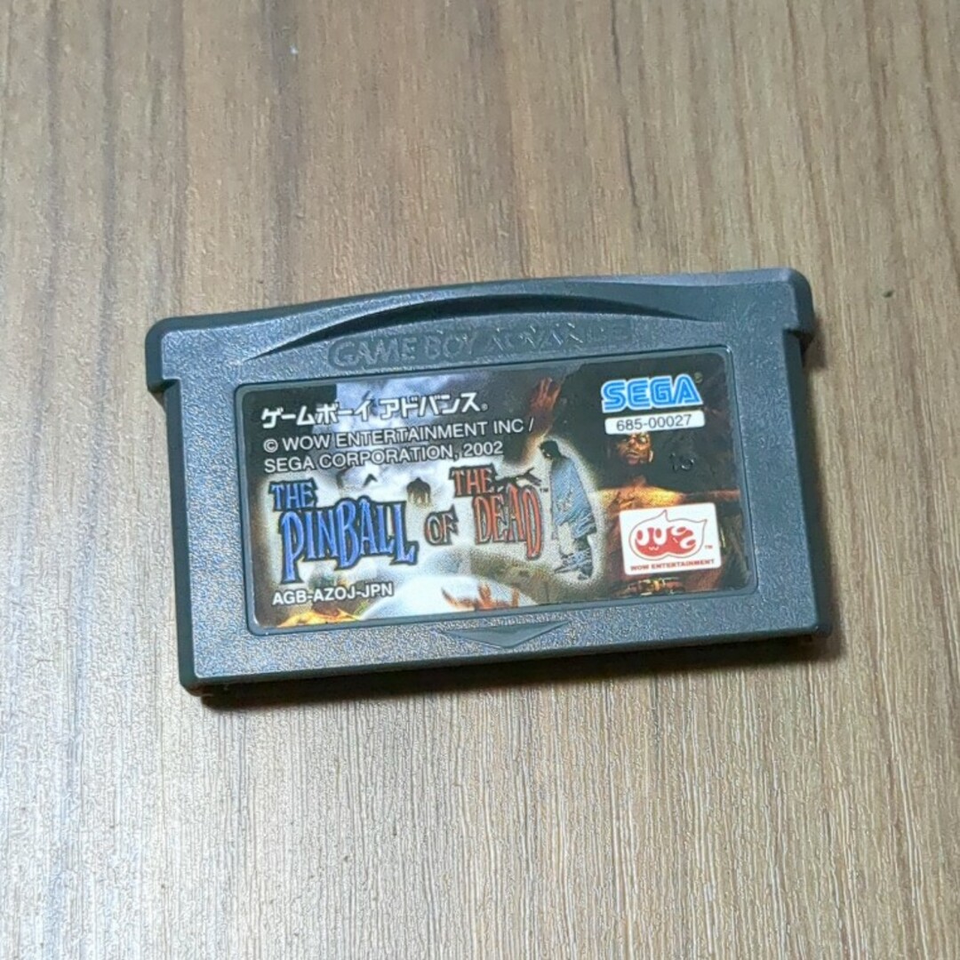 ゲームボーイアドバンス(ゲームボーイアドバンス)のGBA ピンボールオブザデッド ソフトのみ エンタメ/ホビーのゲームソフト/ゲーム機本体(携帯用ゲームソフト)の商品写真