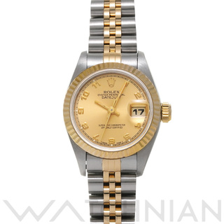 ロレックス(ROLEX)の中古 ロレックス ROLEX 69173 S番(1994年頃製造) シャンパン レディース 腕時計(腕時計)
