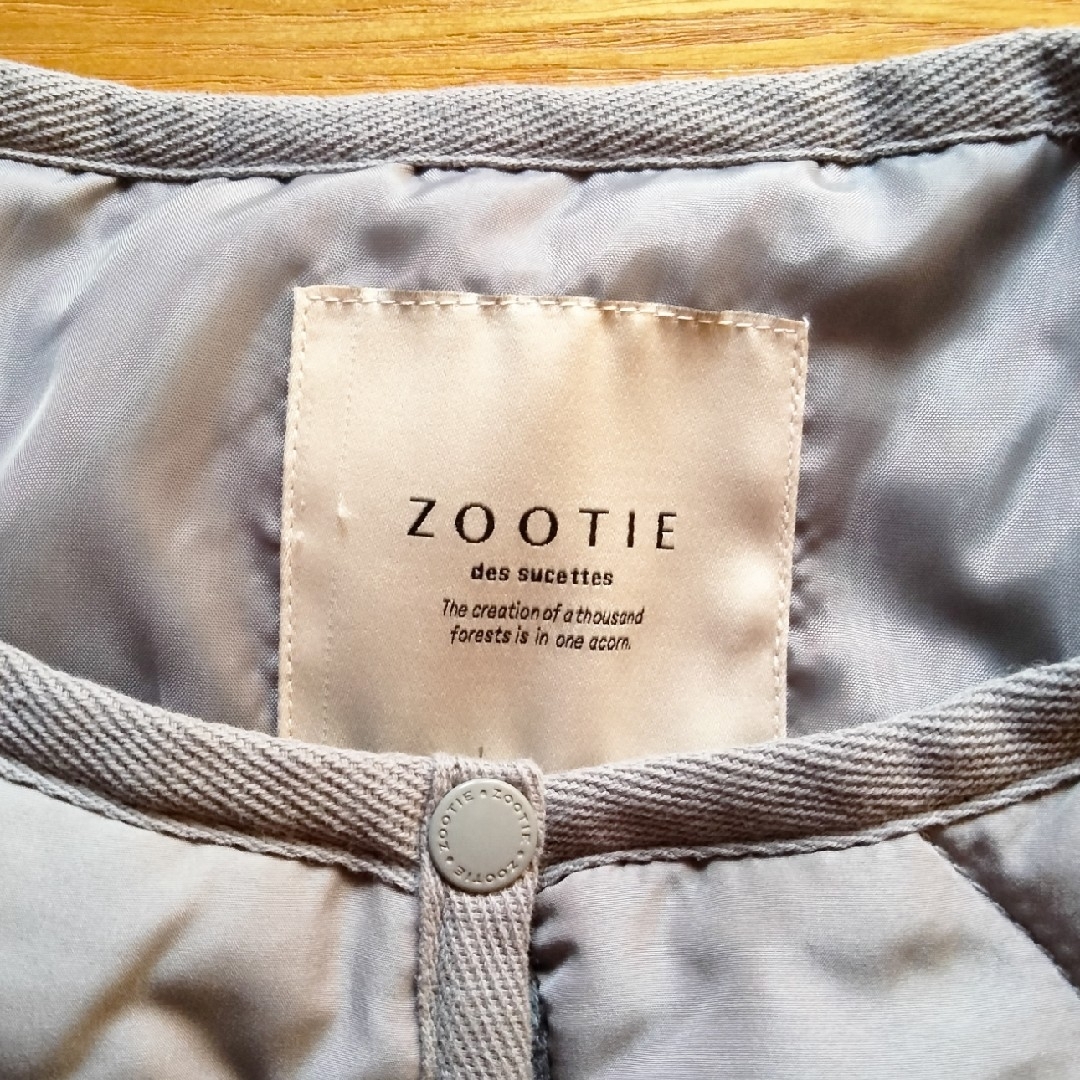 Zootie(ズーティー)のイーザッカマニア　フェイクダウン　ジャケット レディースのジャケット/アウター(ブルゾン)の商品写真