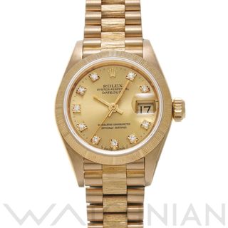 ロレックス(ROLEX)の中古 ロレックス ROLEX 69278G 92番(1985年頃製造) シャンパン /ダイヤモンド レディース 腕時計(腕時計)