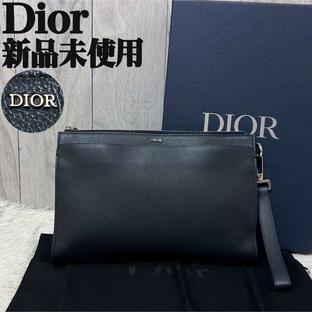 Christian Dior - 新品未使用♡保存袋♡箱付♡オールレザー Christian Dior - 新品未使用♡保存袋♡箱付♡オールレザー