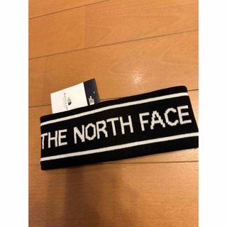 ザノースフェイス(THE NORTH FACE)の韓国ノースフェイスホワイトレーベルニットヘッドバンドヘアバンド黒NE3RP50(登山用品)