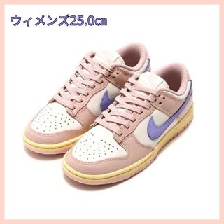 ナイキ(NIKE)のNIKE ナイキ ダンクロー ピンクオックスフォード 【購入時コメント不要です】(スニーカー)