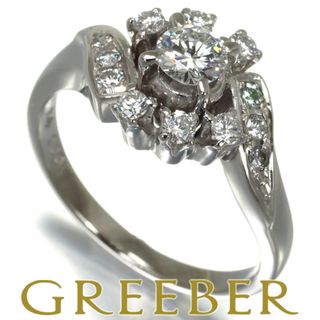 ミキモト(MIKIMOTO)のミキモト リング ダイヤ ダイヤモンド 0.25ct/0.29ct クラシック 9号 Pt900 (リング(指輪))