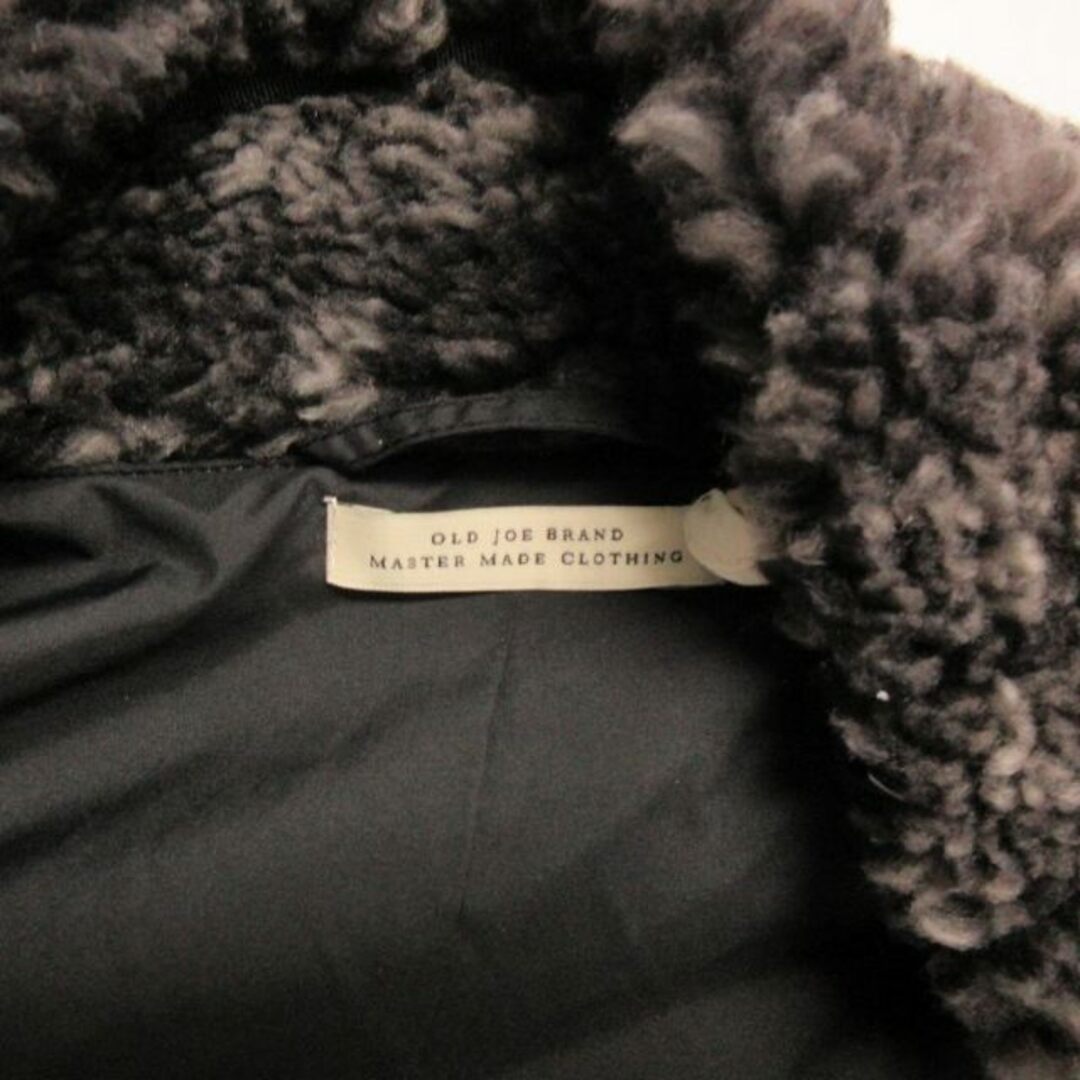 オールドジョー タグ付 22AW ジャケット フリース ボア 総柄 黒 オールドジョー タグ付 22AW ジャケット フリース ボア 総柄 黒