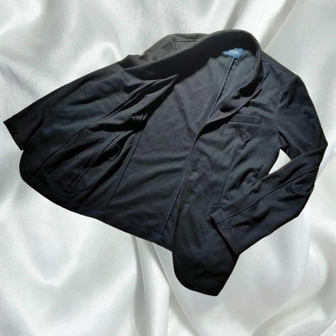 nano・universe(ナノユニバース)のnano BASE　ナノベース　ナノユニバース　ジャケット　黒　M メンズのトップス(ニット/セーター)の商品写真
