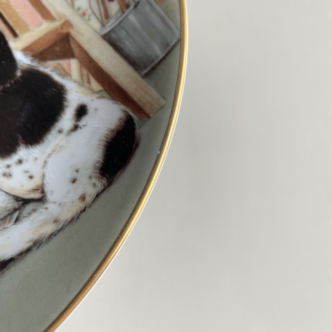 Royal Worcester(ロイヤルウースター)のロイヤルウースター 飾り皿 アートプレート ROYAL WORCESTER エンタメ/ホビーの美術品/アンティーク(陶芸)の商品写真